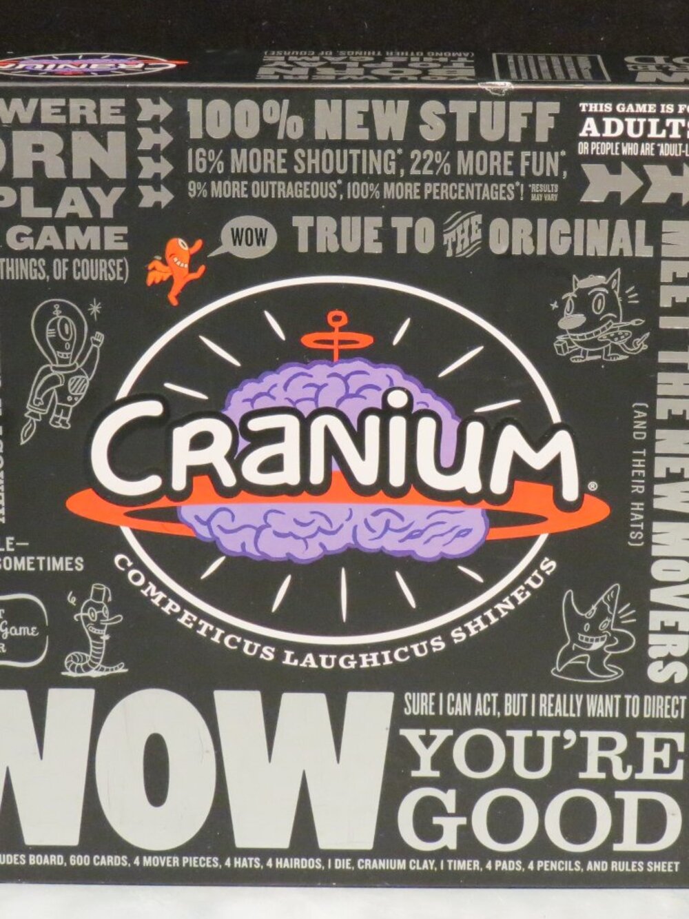 Cranium WOW You're Good edition Hasbro 2007 board game COMPLETE***